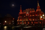 Яркость ночной Москвы
